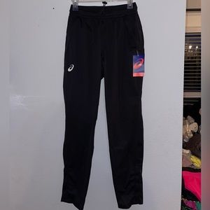 NEW ASICS team rain pants size small